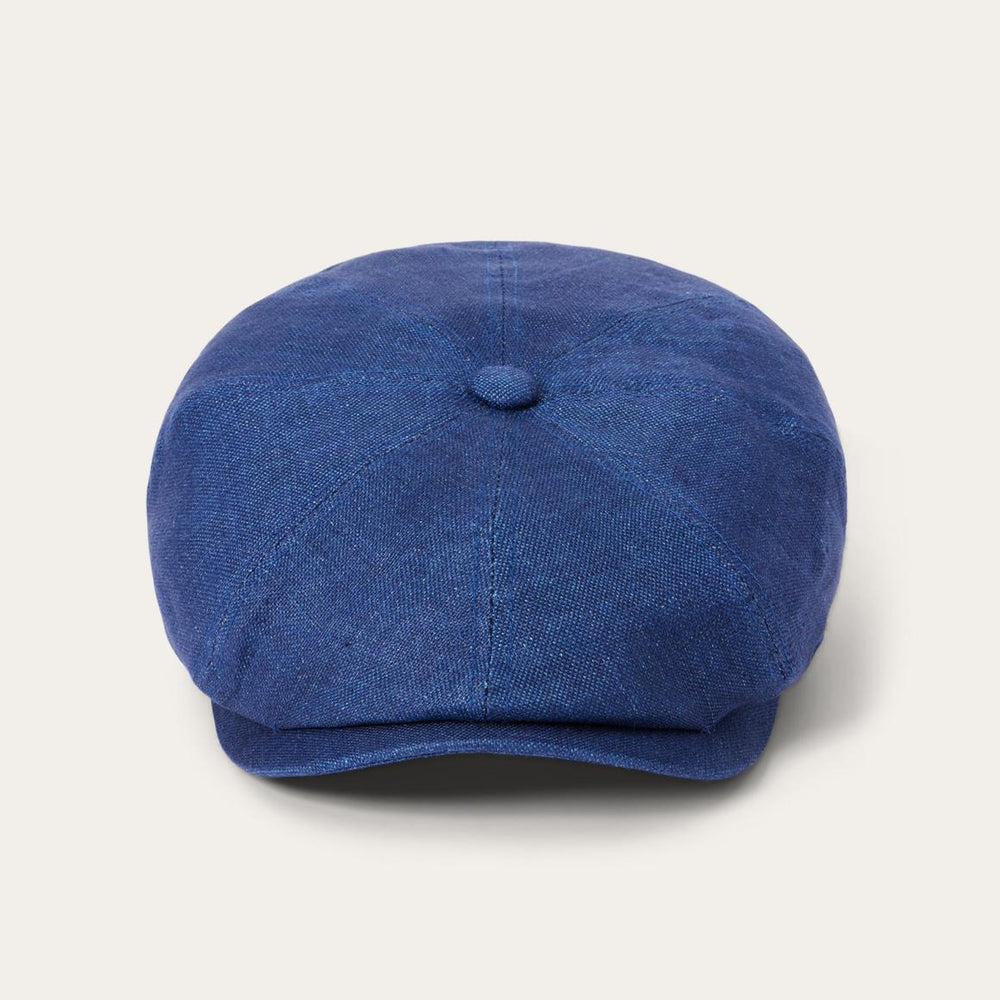 Linen Hatteras Cap Navy | Men/Women Stetson Caps &amp; Truckers