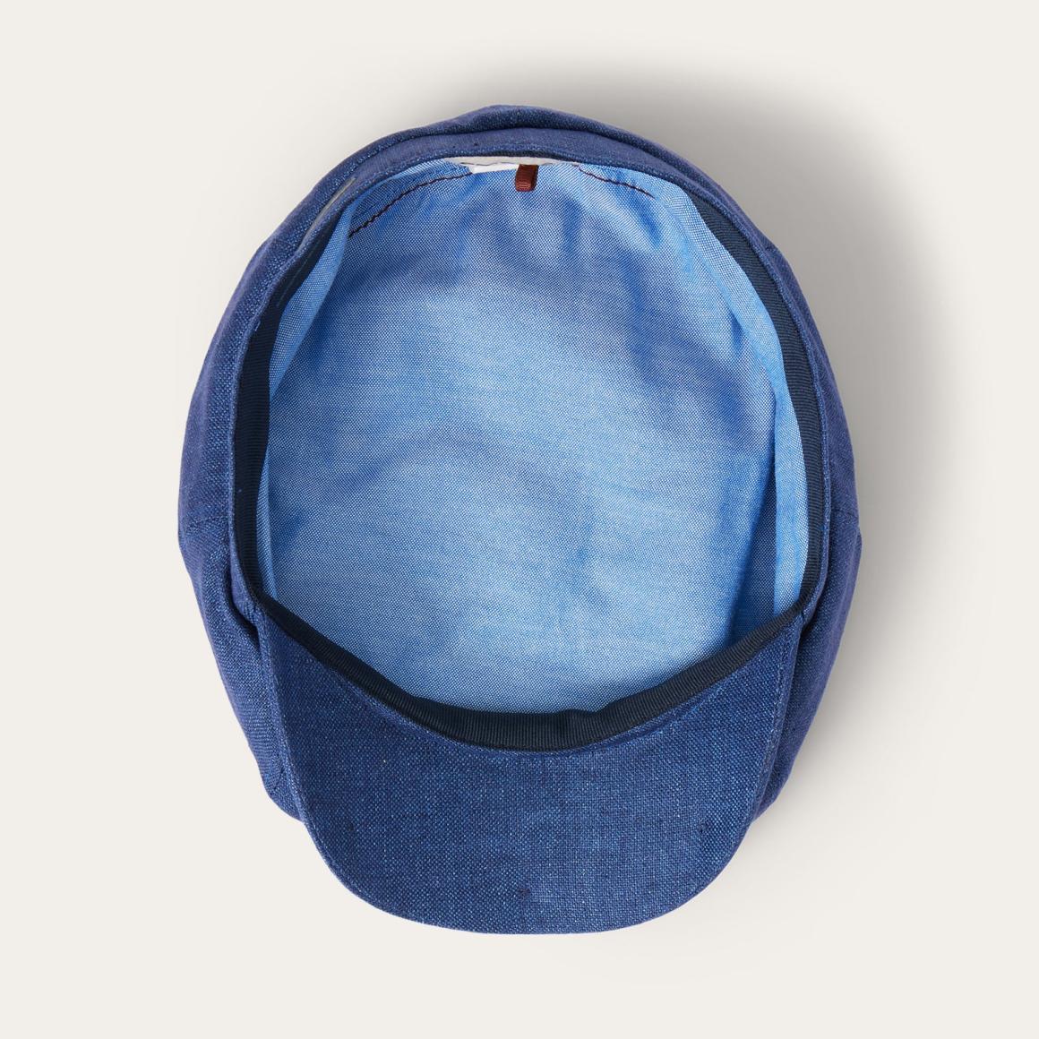 Linen Hatteras Cap Navy | Men/Women Stetson Caps &amp; Truckers