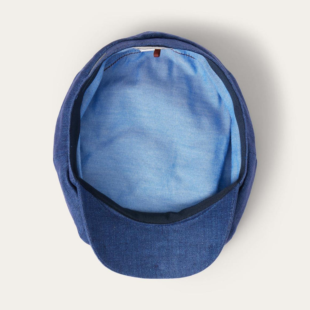 Linen Hatteras Cap Navy | Men/Women Stetson Caps &amp; Truckers