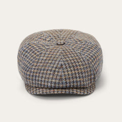 Linen/Cotton Houndstooth Hatteras Multicolor Houndstooth | Men/Women Stetson Caps &amp; Truckers
