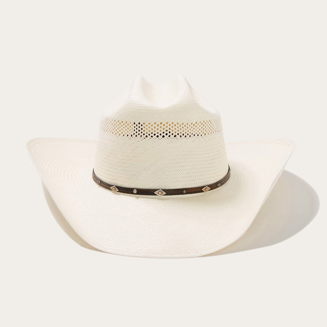 Lobo 10X Straw Cowboy Hat Natural | Men/Women Stetson Western
