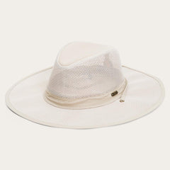 Montana 'No Fly Zone' Mesh Hat Khaki | Men/Women Stetson Outdoor