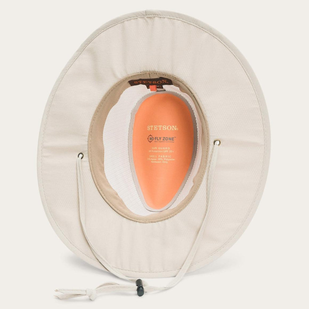 Montana 'No Fly Zone' Mesh Hat Khaki | Men/Women Stetson Outdoor