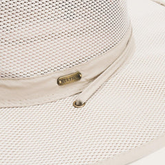 Montana 'No Fly Zone' Mesh Hat Khaki | Men/Women Stetson Outdoor