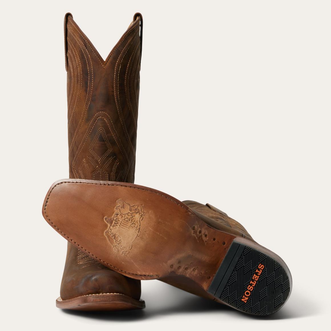 Mossman Boot Brown | Men Stetson Western