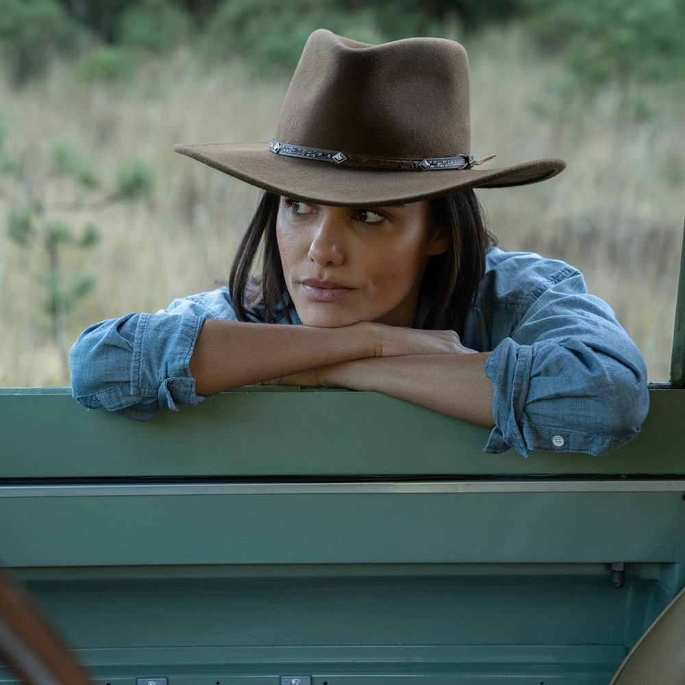 Mountain Sky Crushable Outdoor Hat Acorn | Men/Women Stetson Outdoor