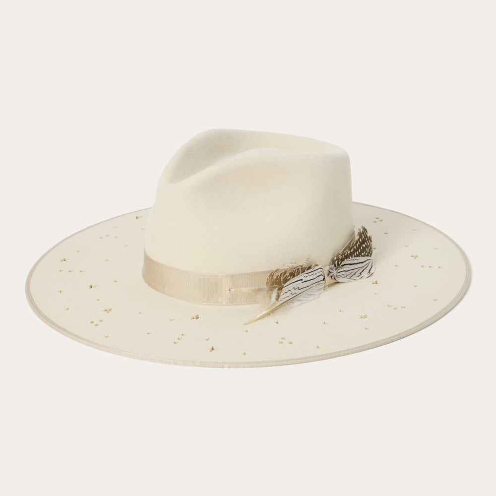 Night Sky Fedora Bone | Men/Women Stetson Fedora