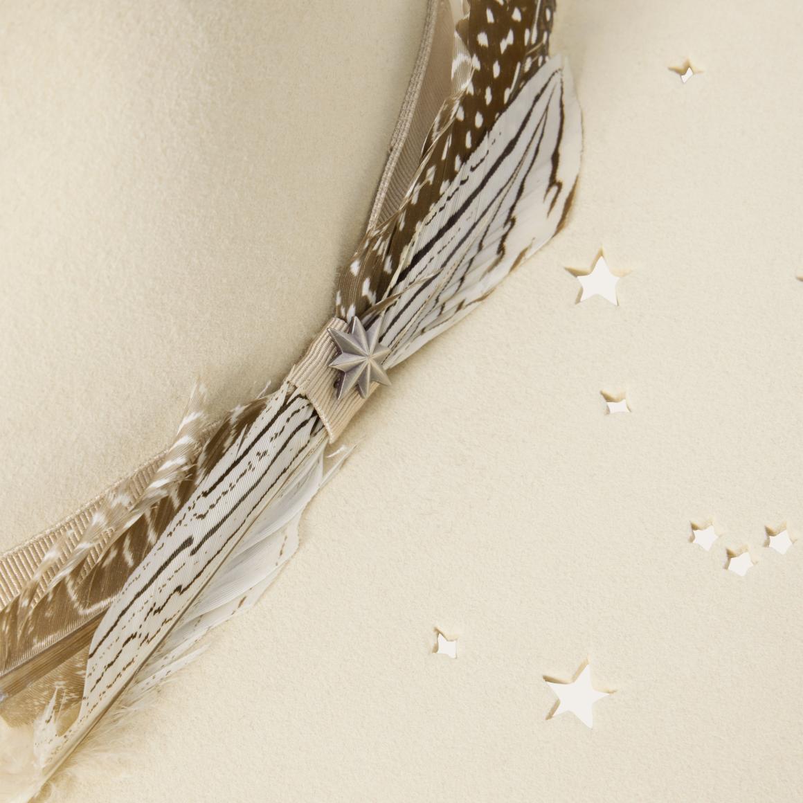 Night Sky Fedora Bone | Men/Women Stetson Fedora