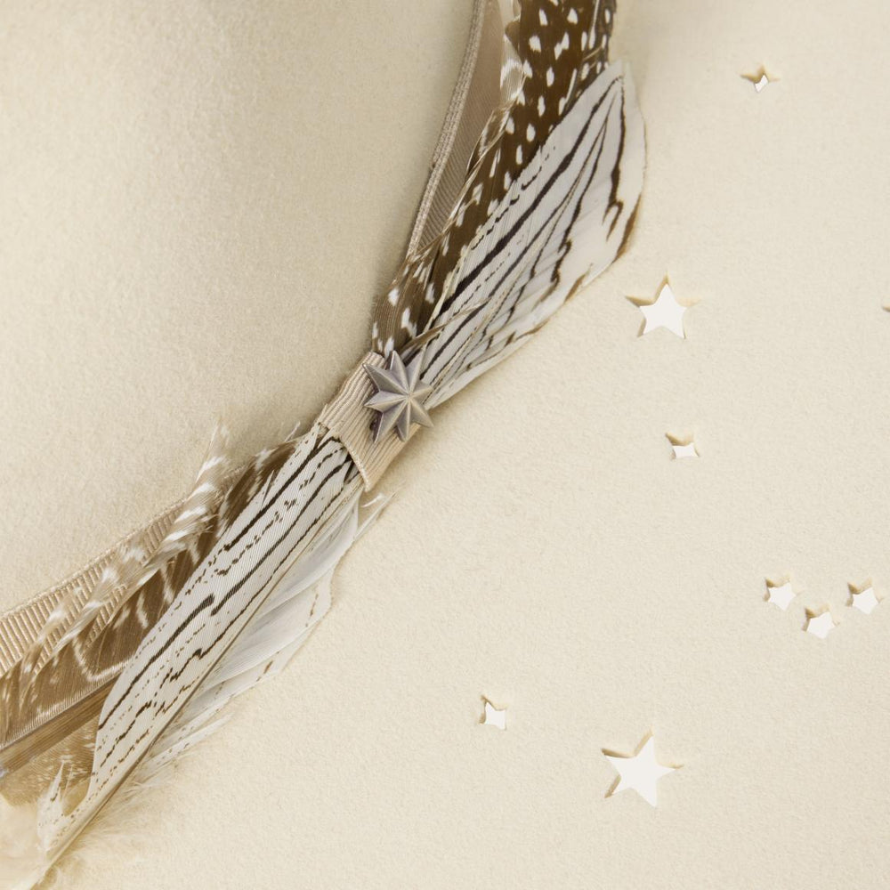 Night Sky Fedora Bone | Men/Women Stetson Fedora