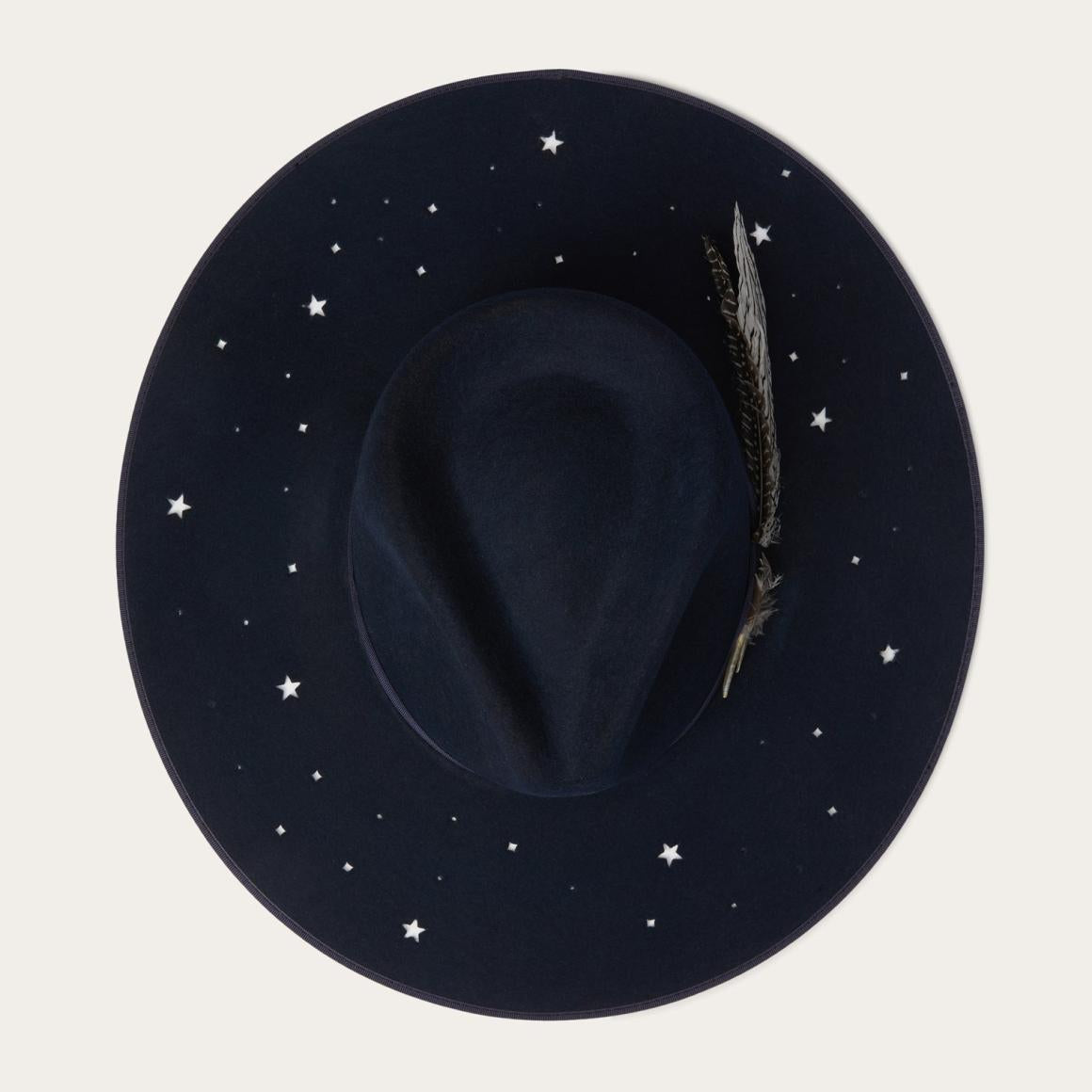 Night Sky Fedora Navy | Men/Women Stetson Fedora