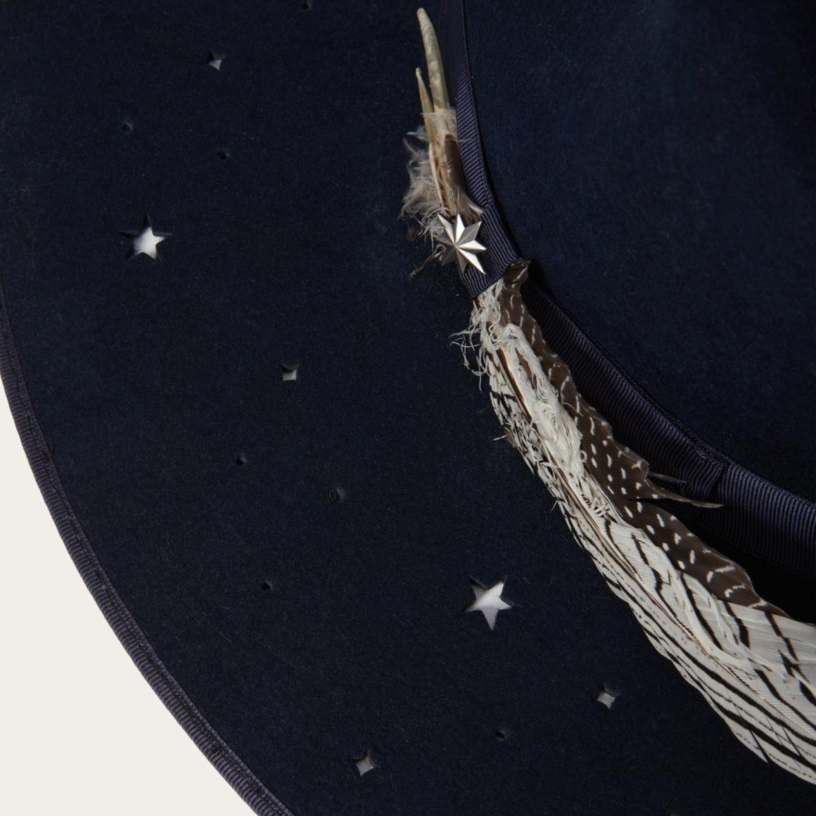 Night Sky Fedora Navy | Men/Women Stetson Fedora