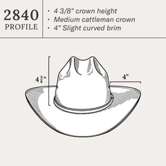 Ocala 8X Straw Cowboy Hat Natural | Men/Women Stetson Western