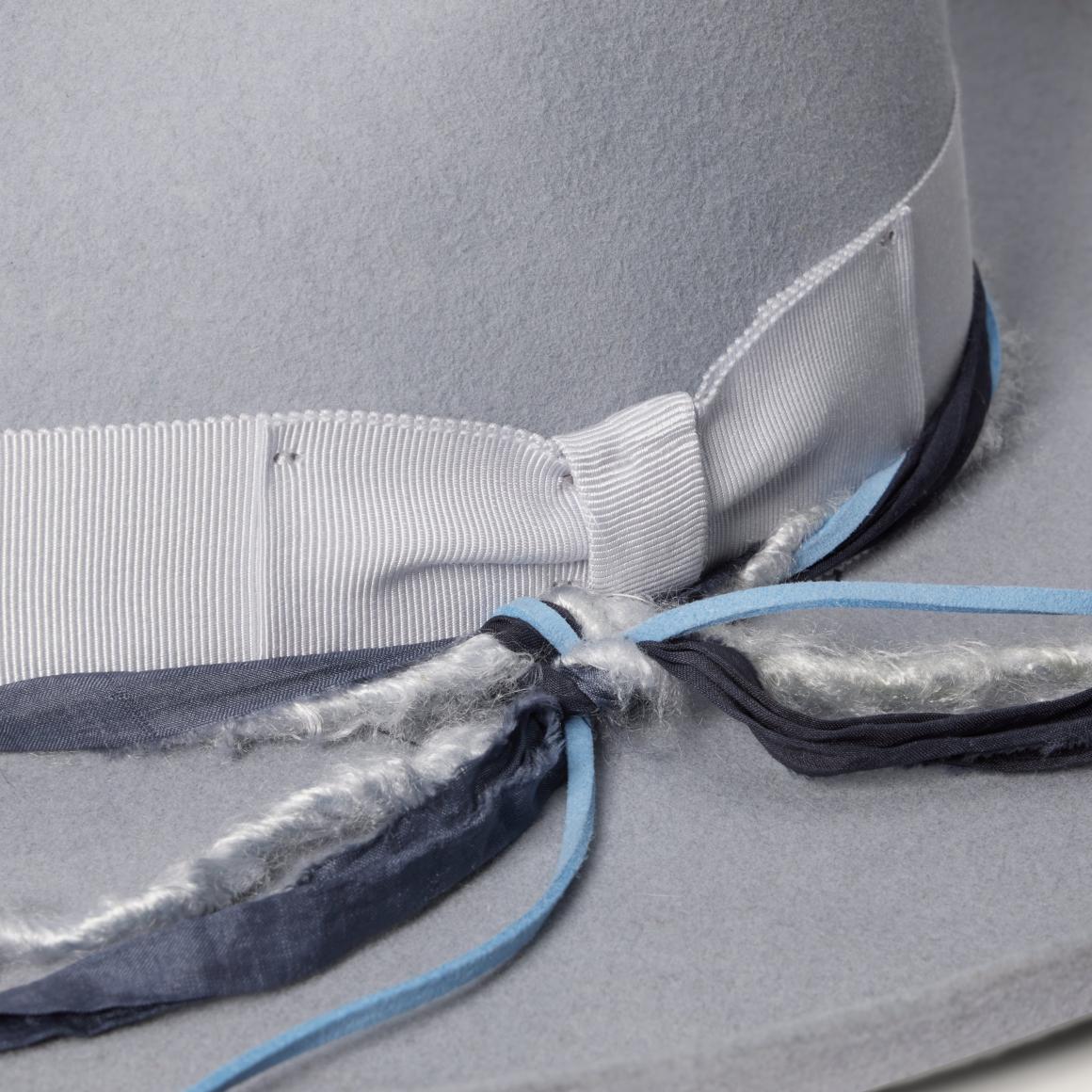 Oceanus Fedora Light Grey | Men/Women Stetson Fedora