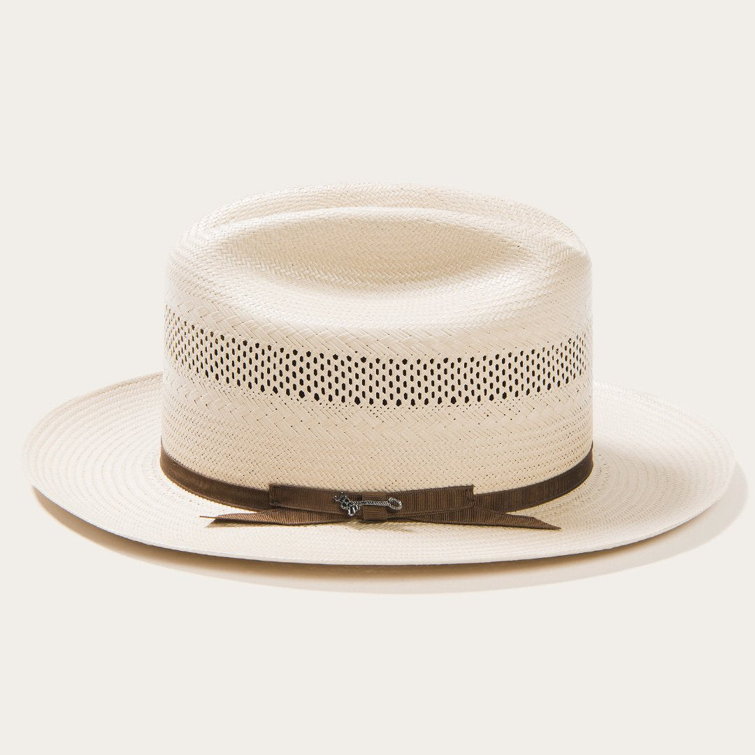 Open Road 10X Straw Cowboy Hat Toasted | Men/Women Stetson Fedora