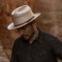 Open Road 10X Straw Cowboy Hat Toasted | Men/Women Stetson Western