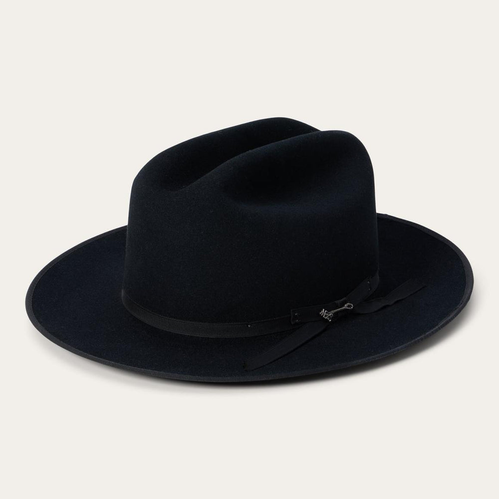Open Road 6X Cowboy Hat Black | Men/Women Stetson Fedora