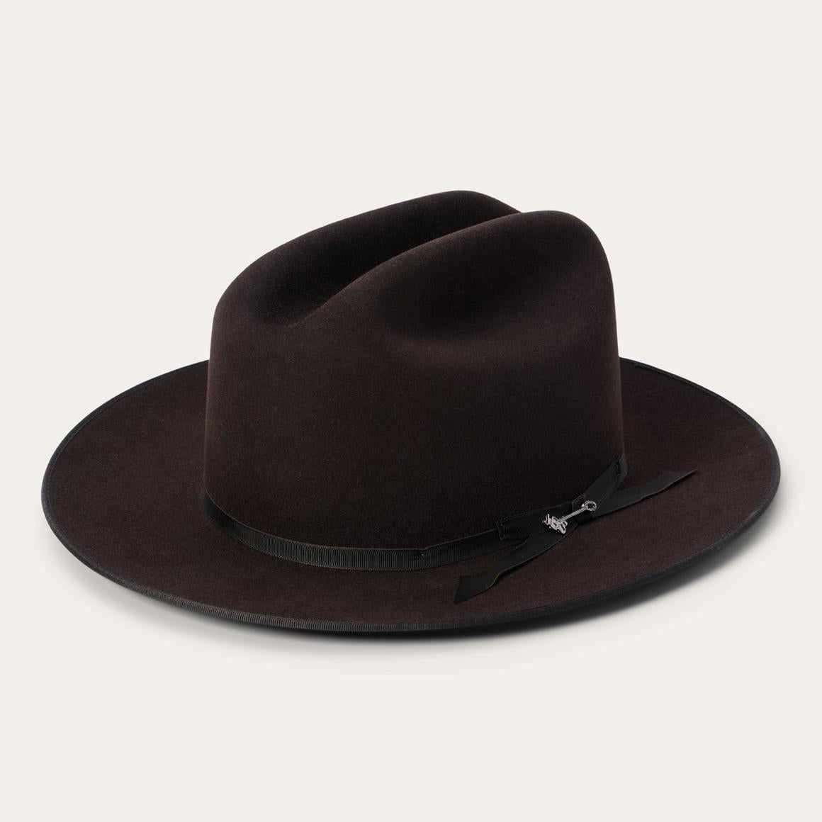 Open Road 6X Cowboy Hat Chocolate | Men/Women Stetson Fedora