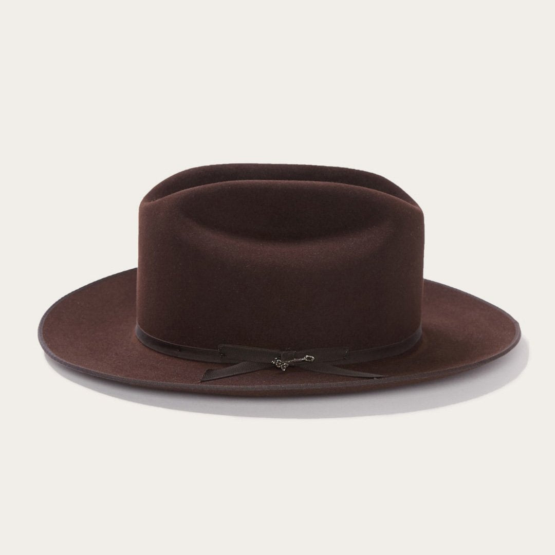 Open Road 6X Cowboy Hat Chocolate | Men/Women Stetson Fedora