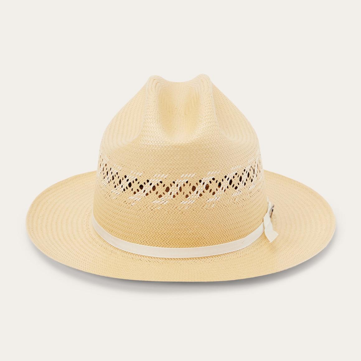 Open Road Limited Edition Straw Hat Pecan Ivory | Men/Women Stetson Fedora