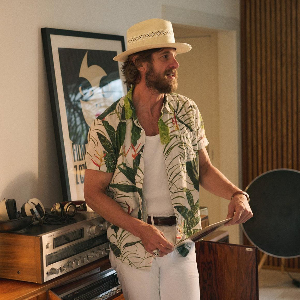 Open Road Limited Edition Straw Hat Pecan Ivory | Men/Women Stetson Fedora