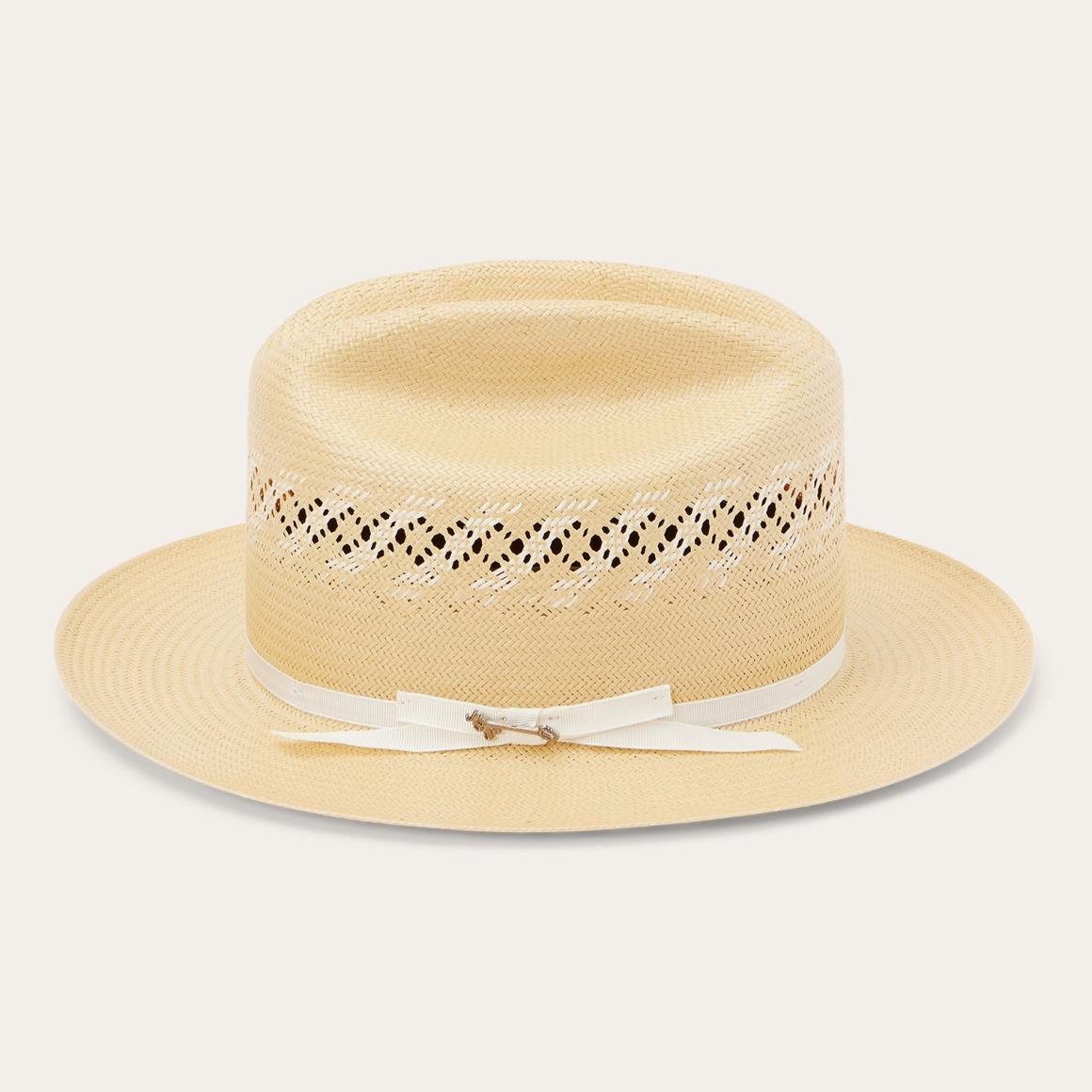 Open Road Limited Edition Straw Hat Pecan Ivory | Men/Women Stetson Fedora