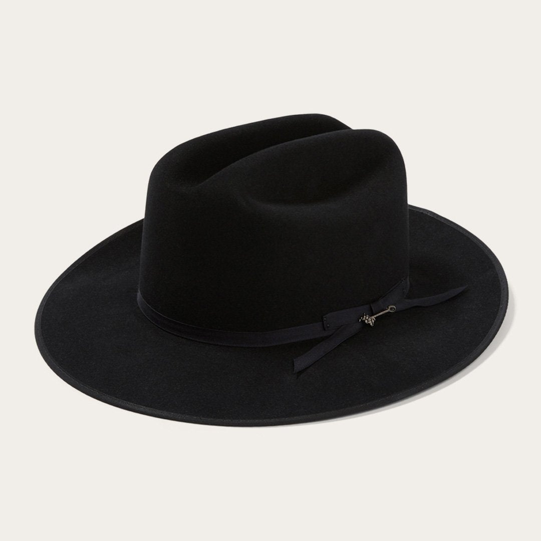 Open Road Royal Deluxe Hat Black | Men/Women Stetson Fedora