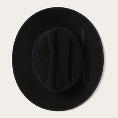 Open Road Royal Deluxe Hat Black | Men/Women Stetson Fedora