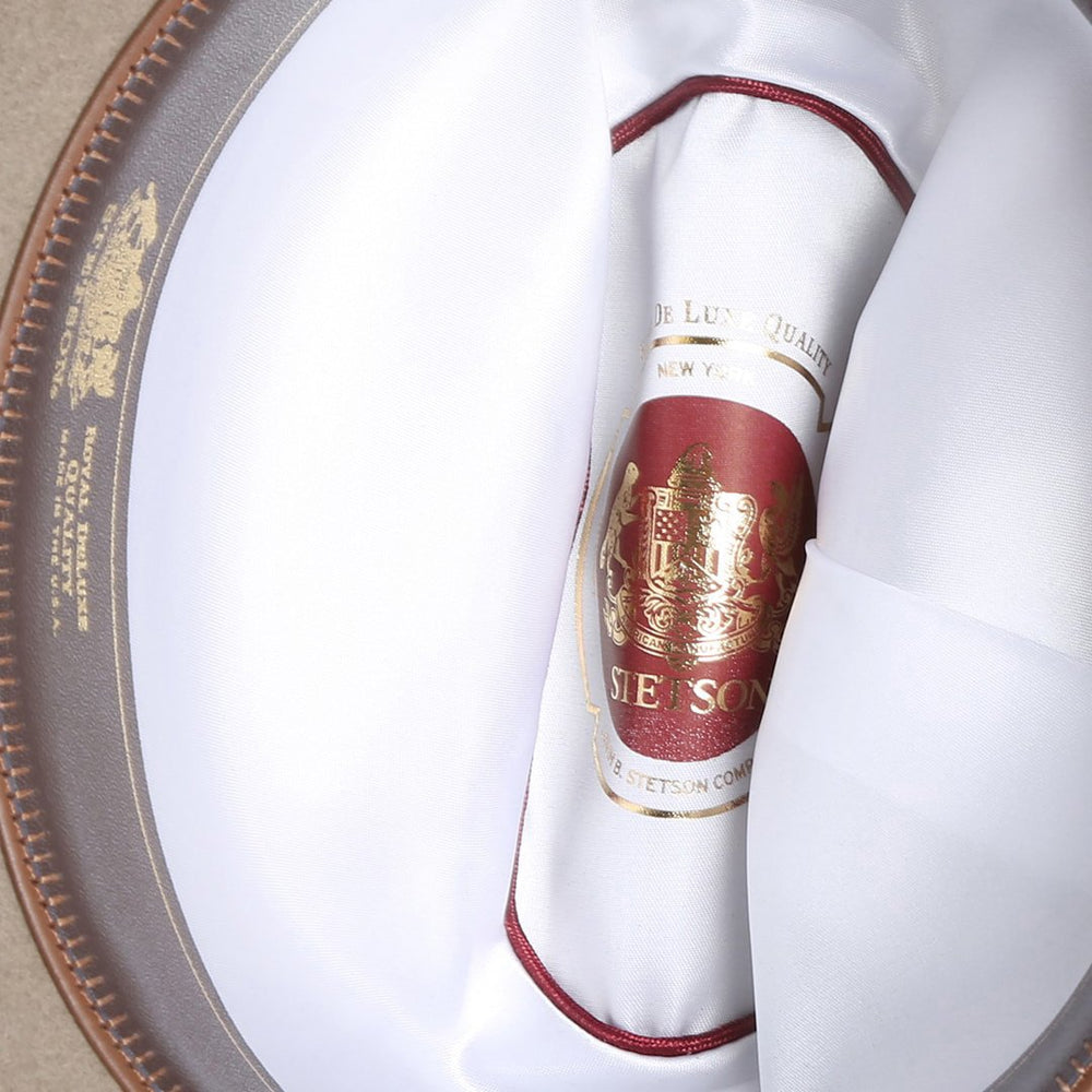 Open Road Royal Deluxe Hat Natural | Men/Women Stetson Fedora