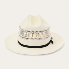 Open Road Straw Hat Natural/black | Men/Women Stetson Fedora