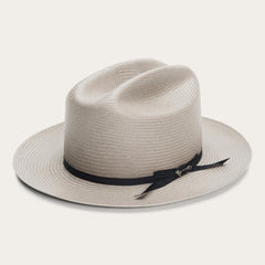 Open Road Straw Hat Taupe | Men/Women Stetson Fedora