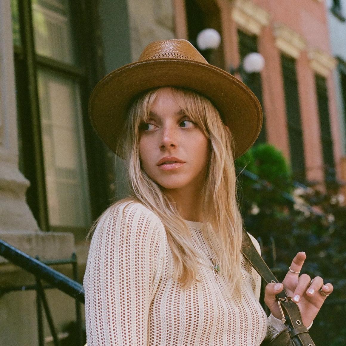 Open Road Vented Straw Cowboy Hat Cognac | Men/Women Stetson Western