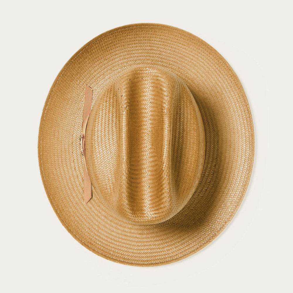Open Road Vented Straw Cowboy Hat Cognac | Men/Women Stetson Western