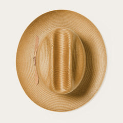 Open Road Vented Straw Cowboy Hat Cognac | Men/Women Stetson Western