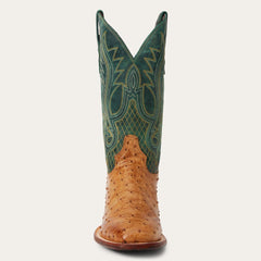 Ozzy Ostrich Boot Tan | Men Stetson Exotics