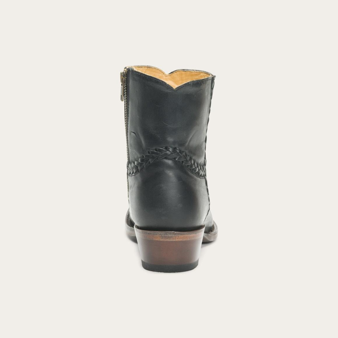 Pixie Boots Black | Women Stetson Shorties