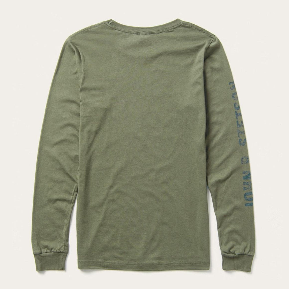 Property Of John B Stetson Tee Green | Men Stetson Tees