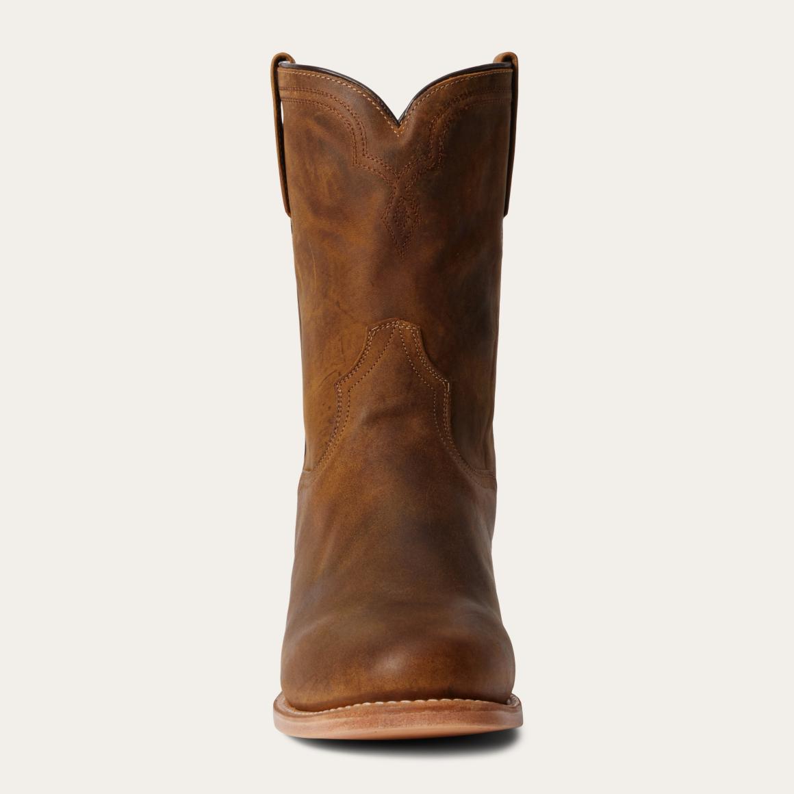 Puncher Boots Oily Brown | Men Stetson Ropers