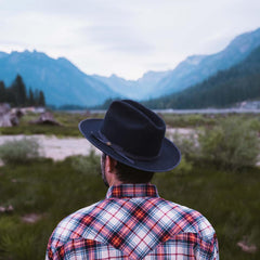 Pure Open Road True Blue | Men/Women Stetson Fedora