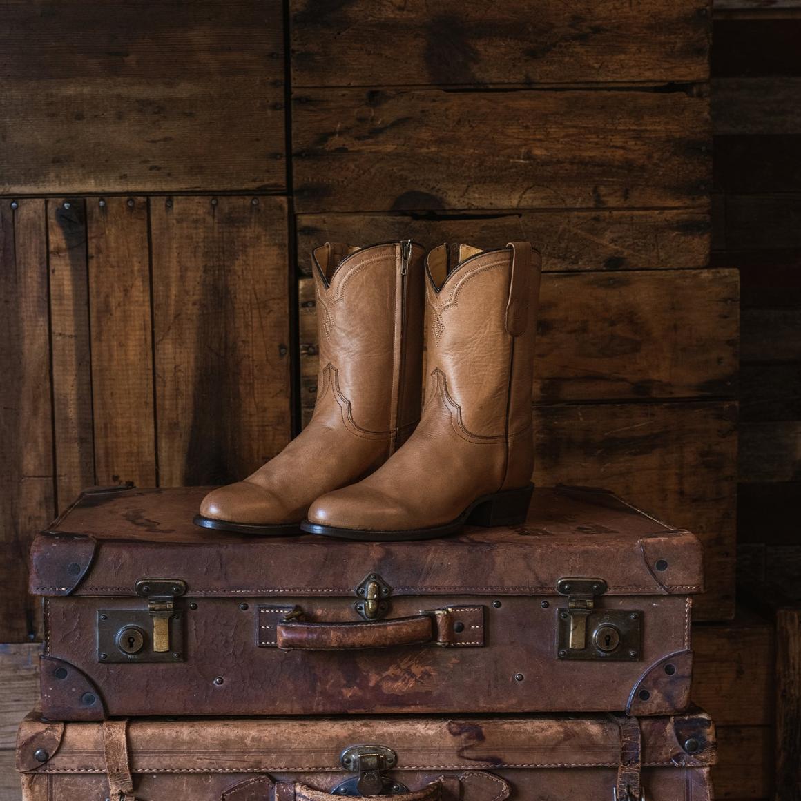 Rancher Zip Roper Brown | Men Stetson Ropers