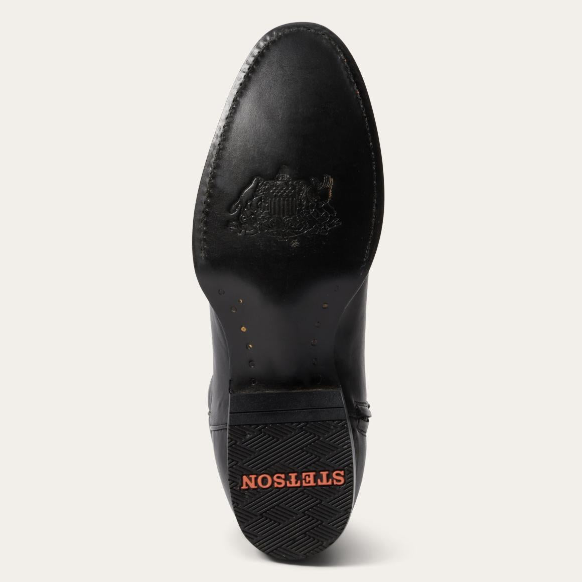 Rancher Zip Roper Burnished Black | Men Stetson Ropers