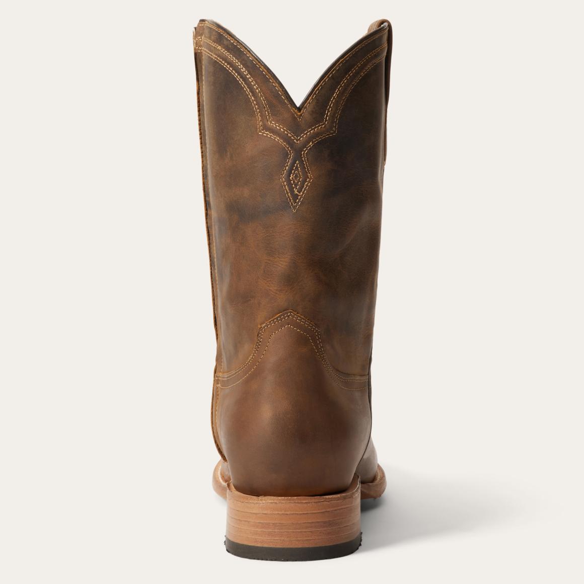 Rancher Zip Roper Oiled Brown | Men Stetson Western