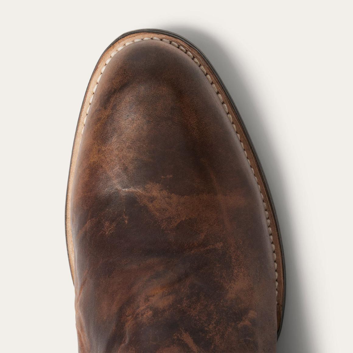 Rancher Zip Roper Oiled Cognac | Men Stetson Ropers