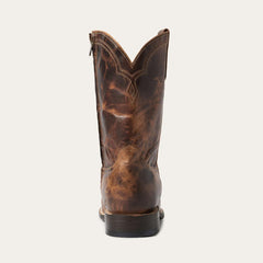 Rancher Zip Roper Oiled Cognac | Men Stetson Western