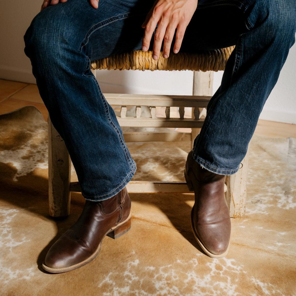 Rancher Zip Roper Oiled Oxblood | Men Stetson Ropers