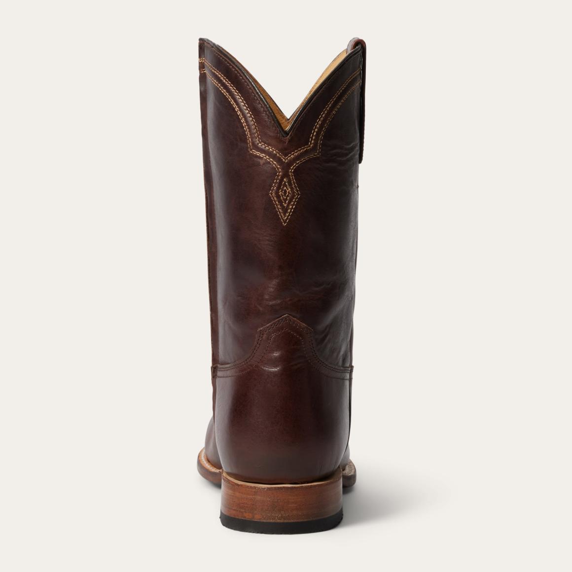 Rancher Zip Roper Oiled Oxblood | Men Stetson Ropers