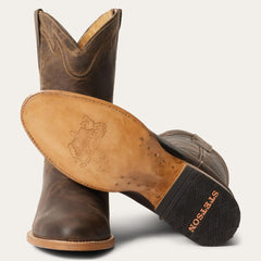 Rancher Zip Roper Oiled Walnut | Men Stetson Ropers