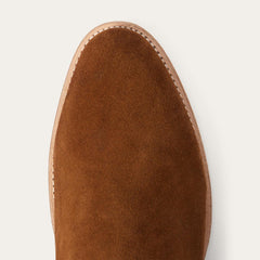 Rancher Zip Roper Suede Brown | Men Stetson Ropers