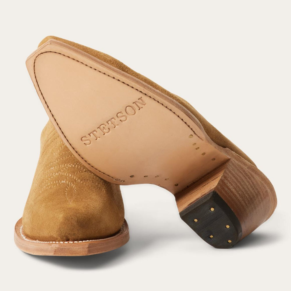 Reed Western Mules Tan | Women Stetson Shorties