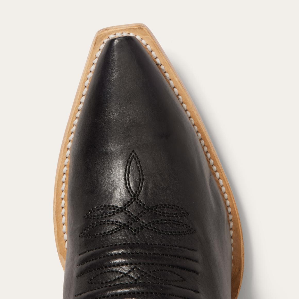 Riley Shorty Boots Black | Women Stetson Shorties