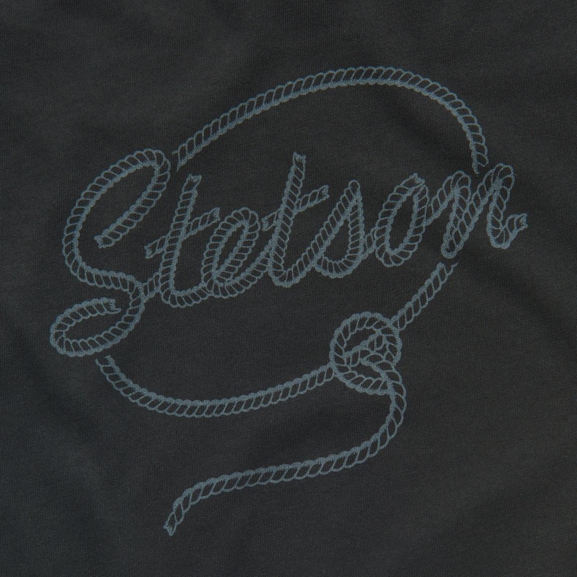 Rope Print Graphic Tee Black | Women Stetson Tees